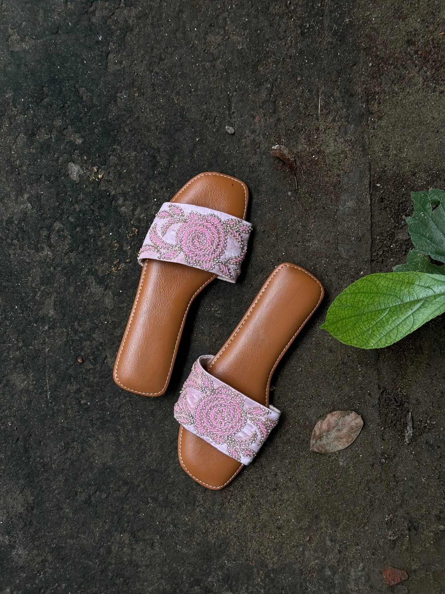 Pink Rose - Flats
