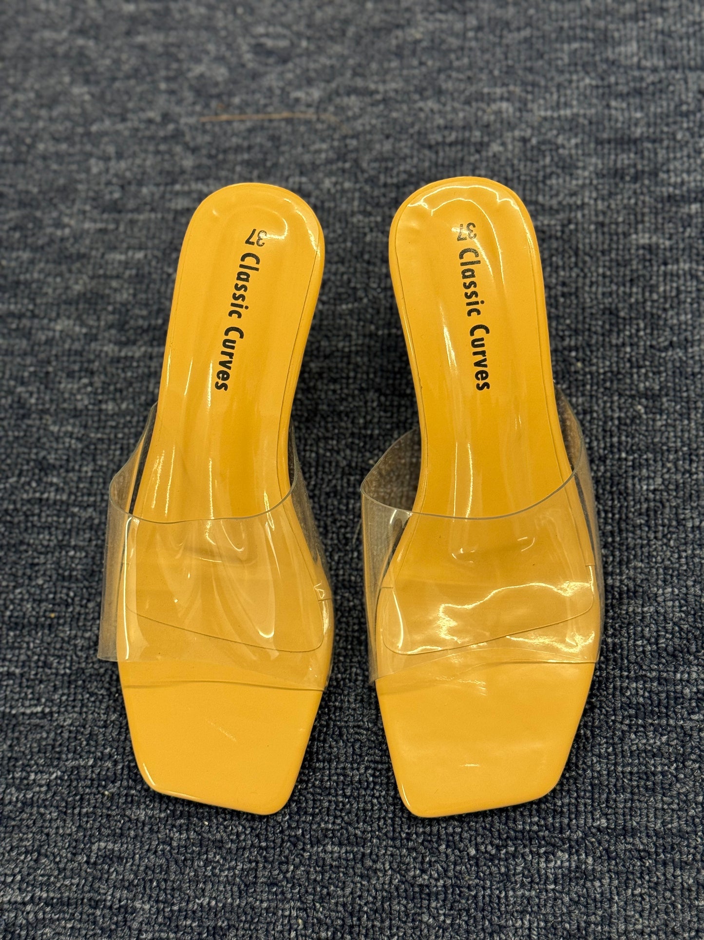 Pencil Transparent Heels