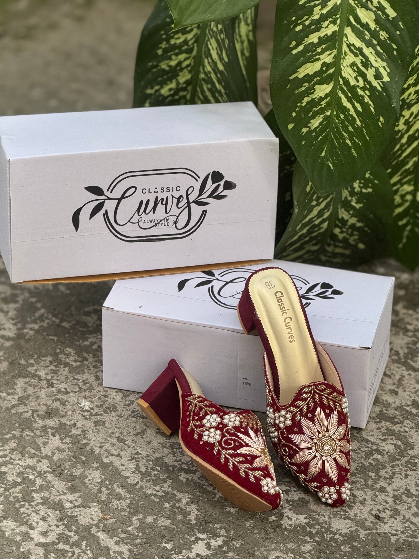 Starry Heels - Red