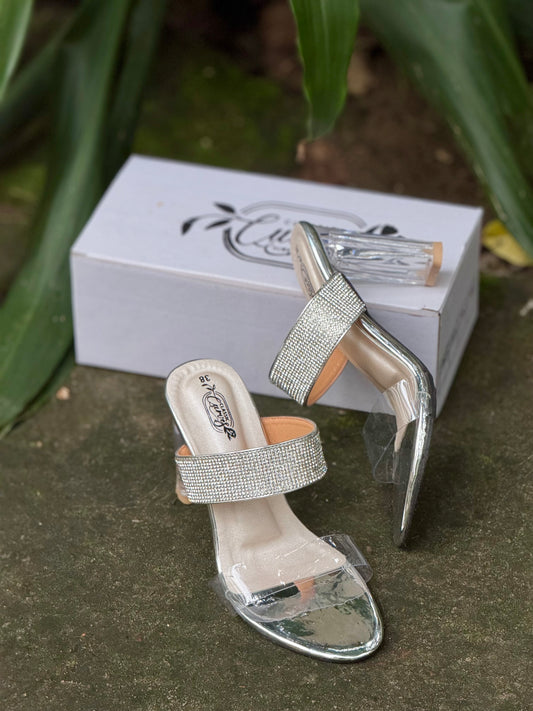 Glamour Glass Heels
