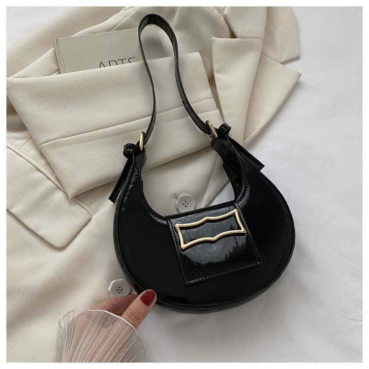 Metallic Saddle bag