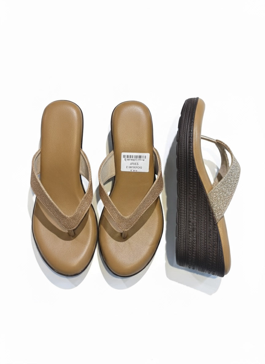 Doctor Sole Wedges - Golden