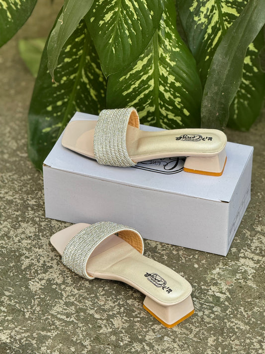 Aura 2 inches heels - Nude