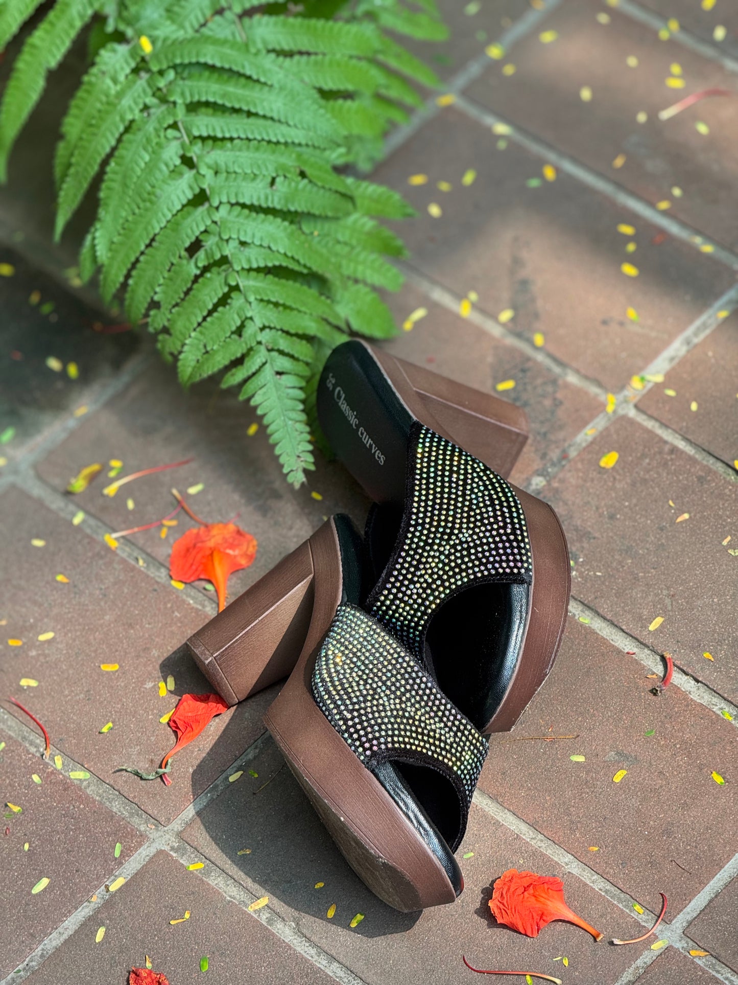 Comficurves heels - Black