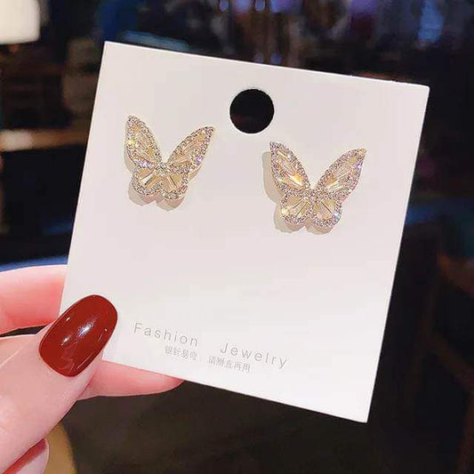 Butterfly studs (earrings)