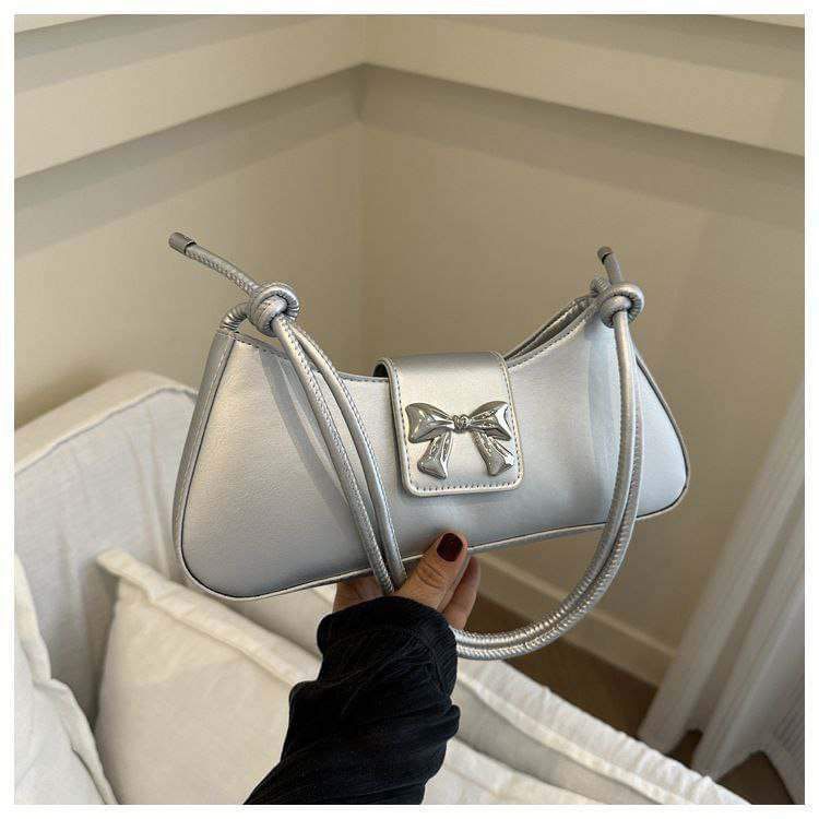 Bow saddle bag - Silver