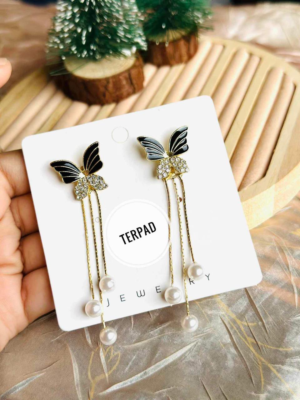 Butterfly dangles (earrings)